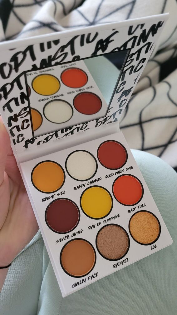 Optimistic AF, 9 color Shadow Palette