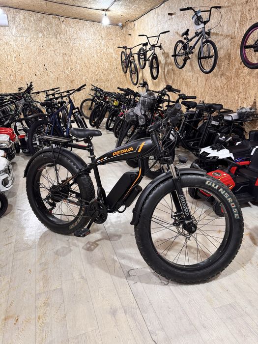 Новый электровелосипед Petava Fatbike