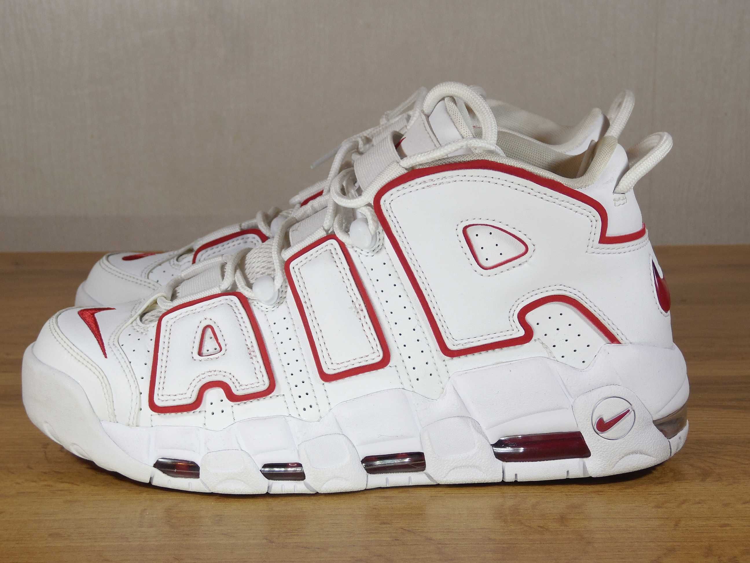 Nike Air More Uptempo White Varsity Red - 41 номер Оригинални!