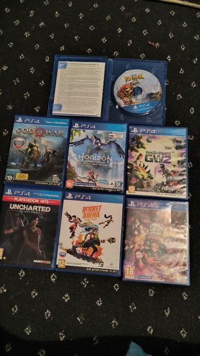 Диски playstation 4