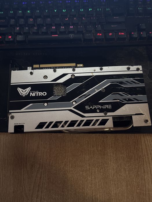 Placa video Sapphire NITRO+ RX 580 8 GB - Stare impecabila
