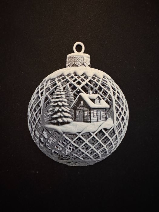 Decorațiuni de Crăciun unice – realizate 3D