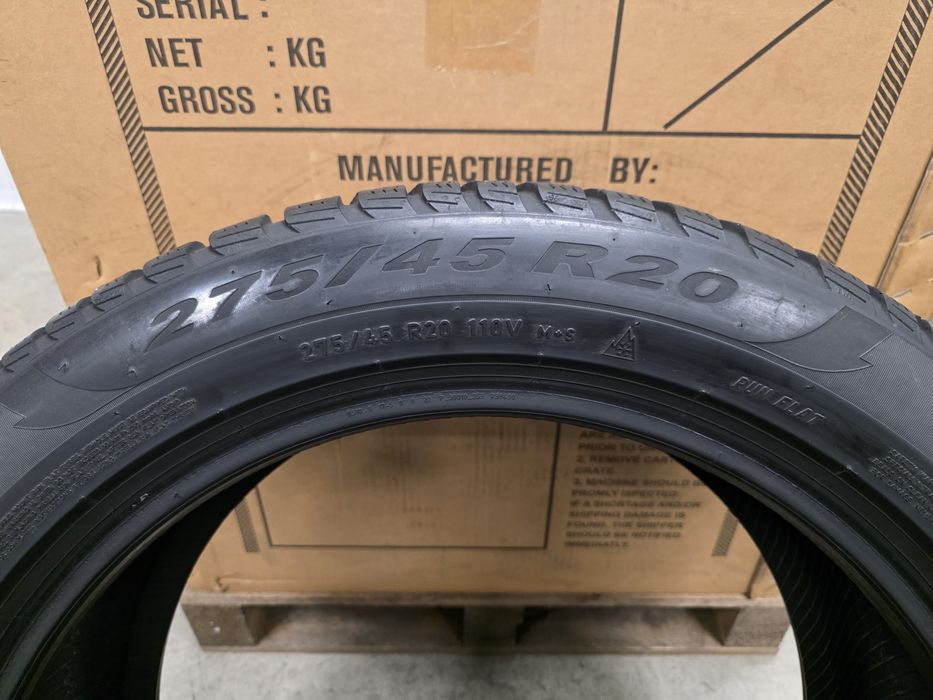 275/45R20- & 305/40R20- PIRELLI WINTER Неразличими от НОВИ RUN FLAT