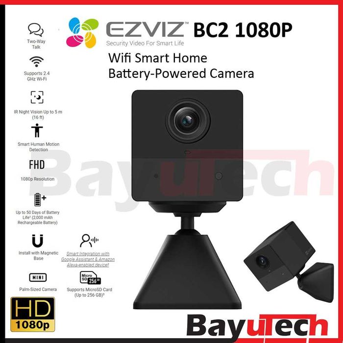 Camera Wireless Ezviz Bc2 cu acumulator noua in cutie Full HD sigilata