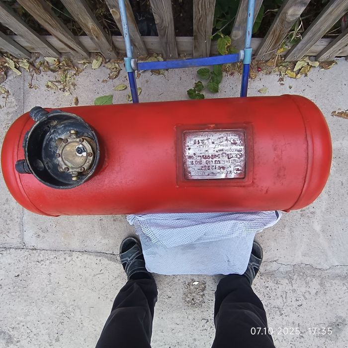 Гбо 50л балкон для газа