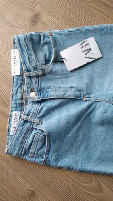 Нови!!! Zara - детски дънки 13-14г
