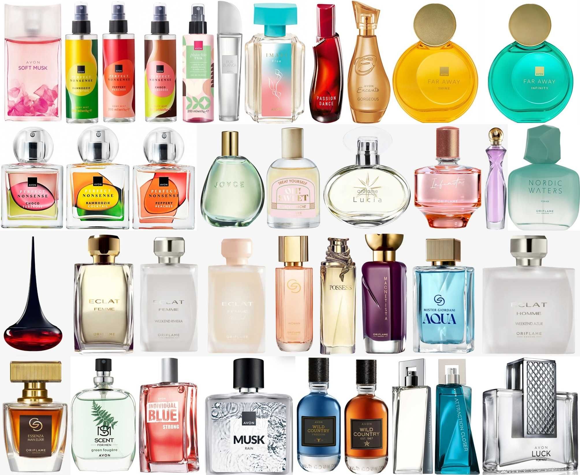 Разпродажба на парфюми и тоалетни води от AVON
