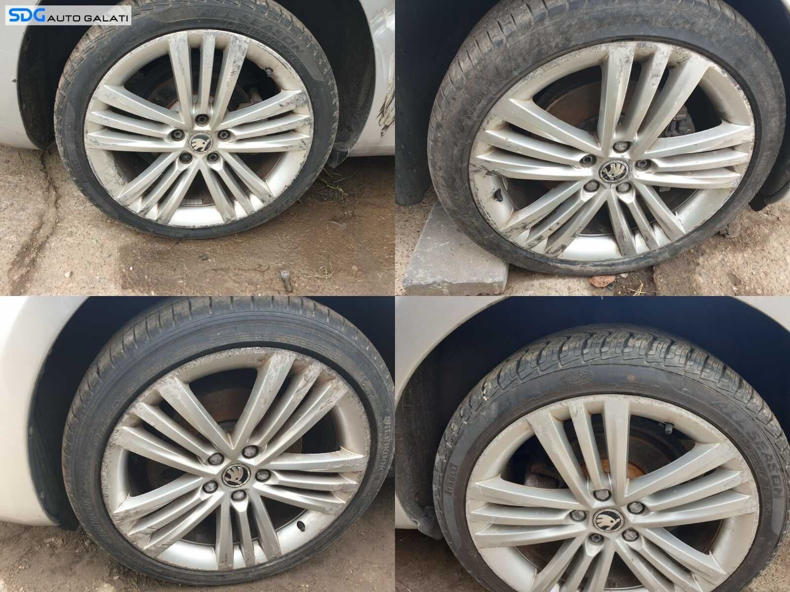 Set 4 Jante Roti Aliaj TRINITY 225 40 18 R18 5x112 Audi A4 B6 2001 - 2005 [C5374]