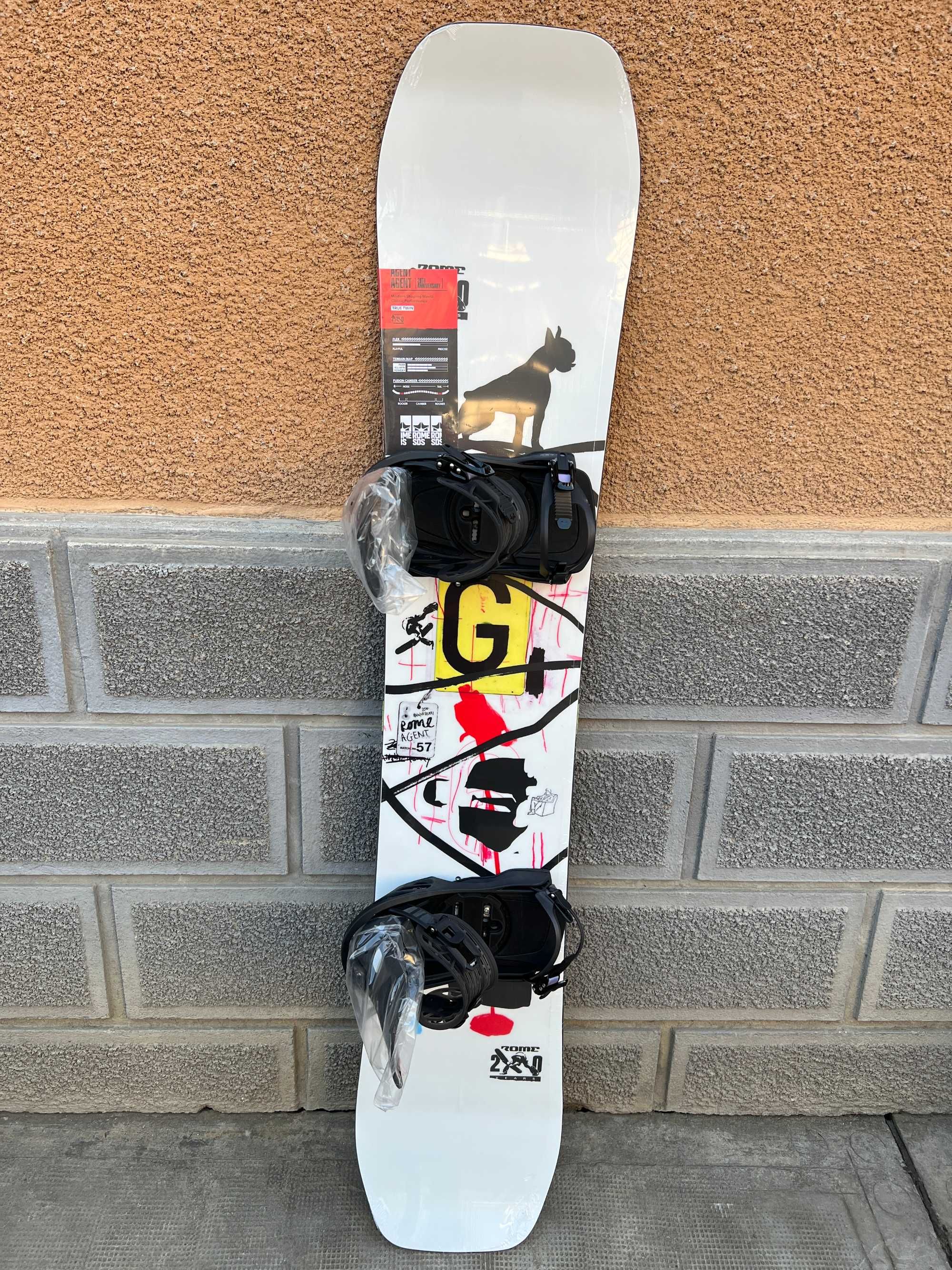 placa noua snowboard rome agent 20th anniversary L157