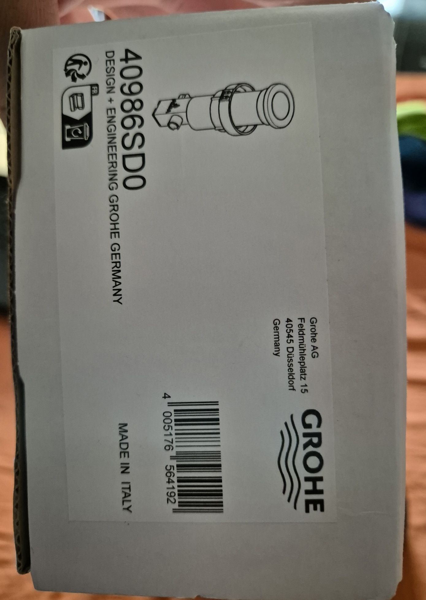 GROHE нов Отходен комплект за кухненски мивки