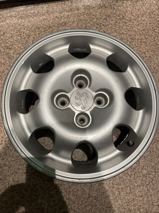 Jante Peugeot gti 205 106 206 306 Speedline