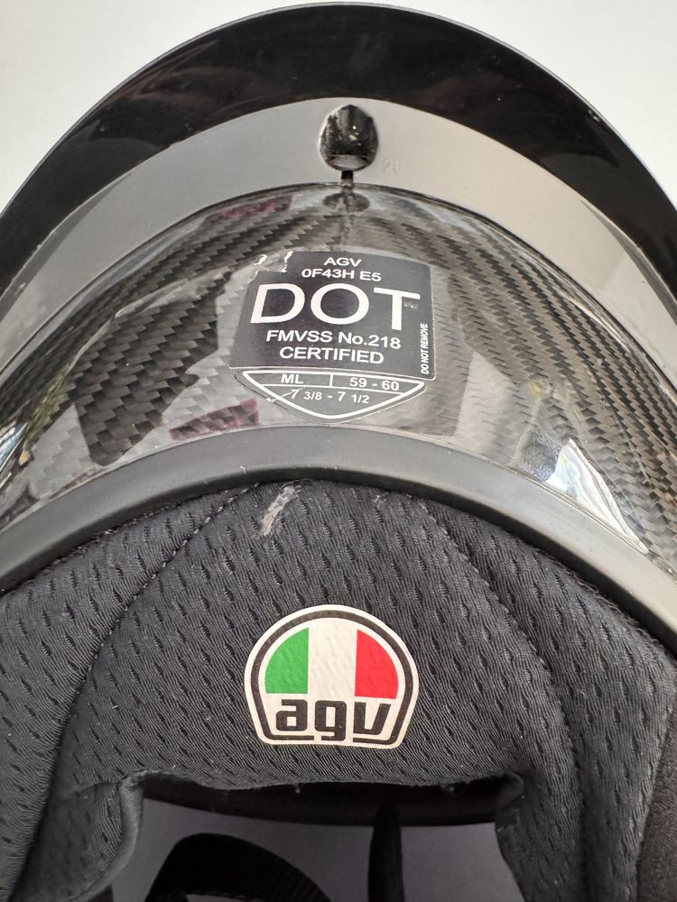 Каска AGV Pista GP RR Performance Carbon 2023 - L