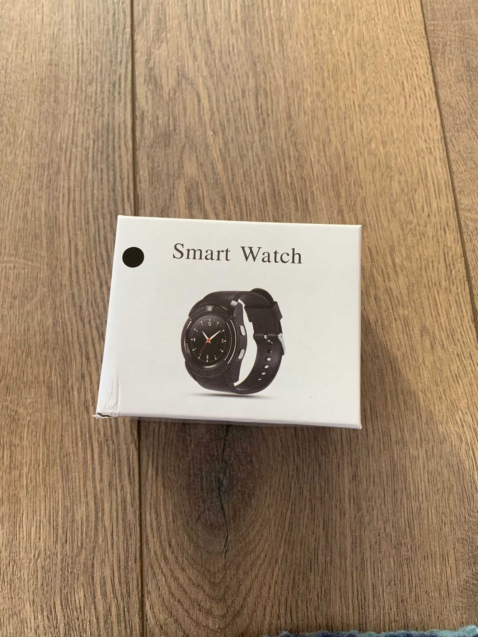 Ceas Smartwatch V8 Negru Bluetooth 3.0 Micro SIM Android Camera