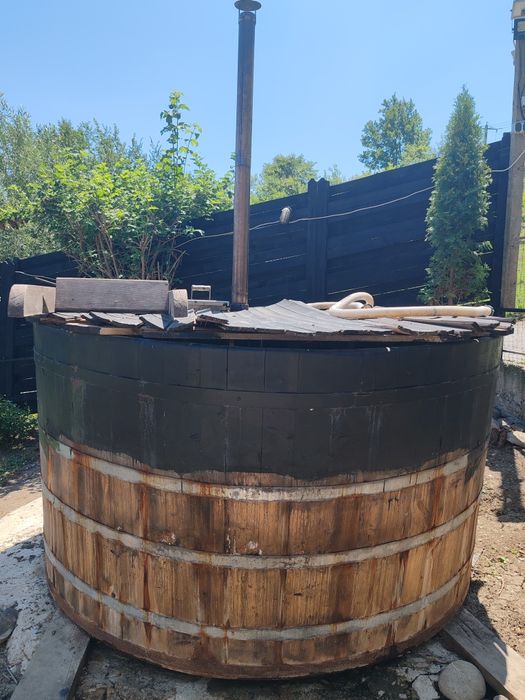 Ciubăr cu sobă inox