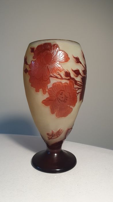 Vază sticlă Gallé