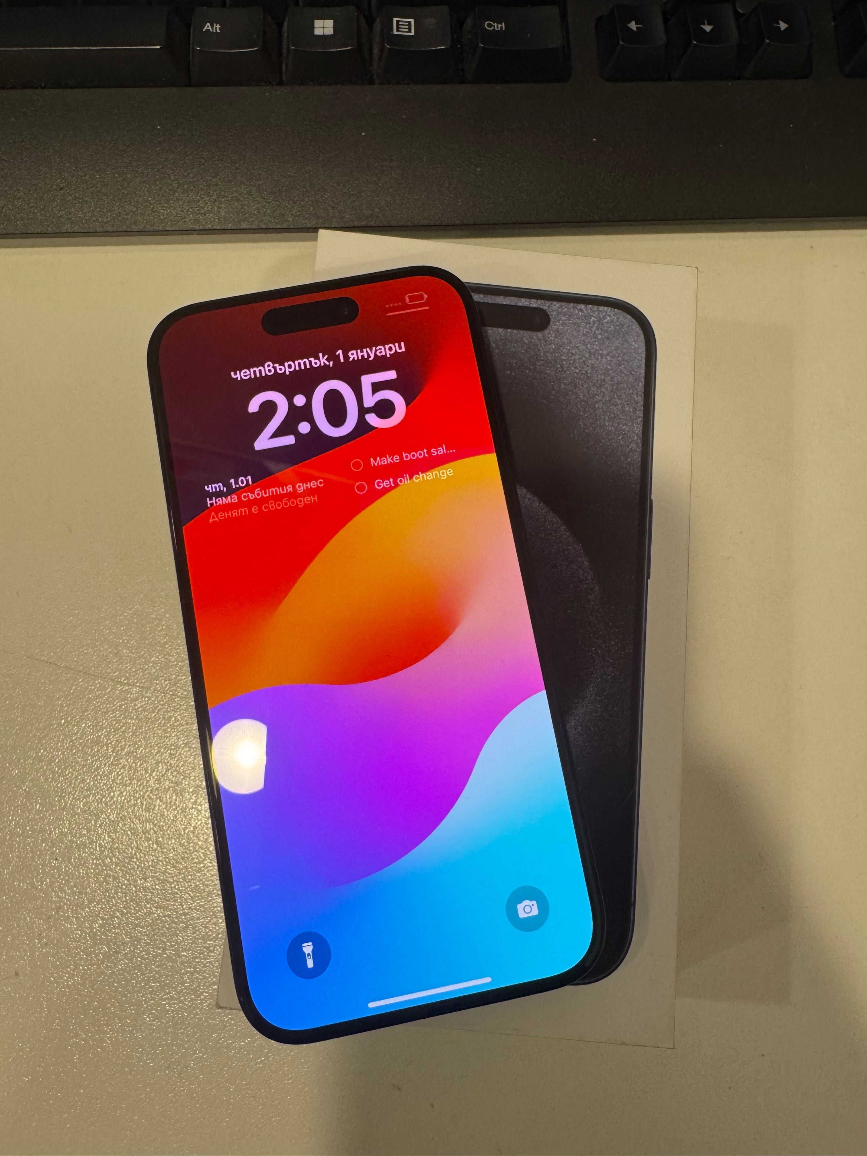 iPhone 15pro 128GB с гаранция