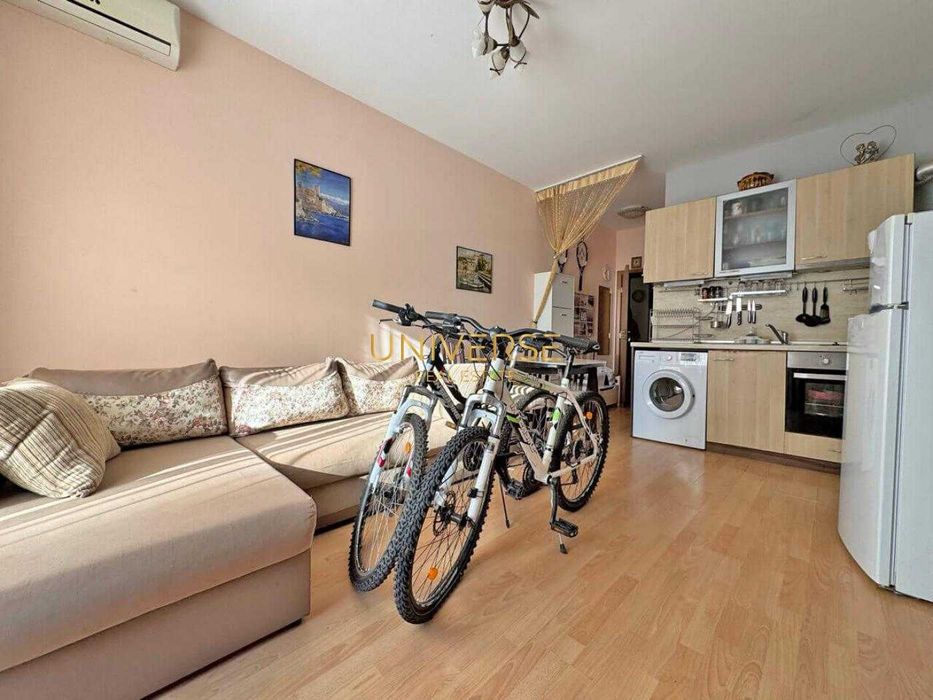 2-стаен апартамент с балкон в тих семеен комплекс в Тънково ​​#5102