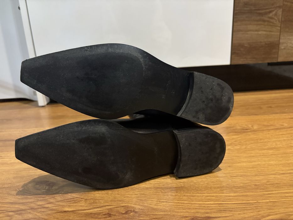 Дамски/Боти/ботуши/Massimo dutti/естествена кожа