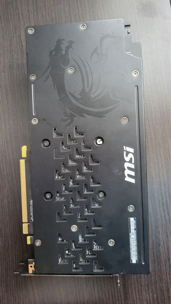 Placa video MSI GTX 1060 Gaming X 6 GB