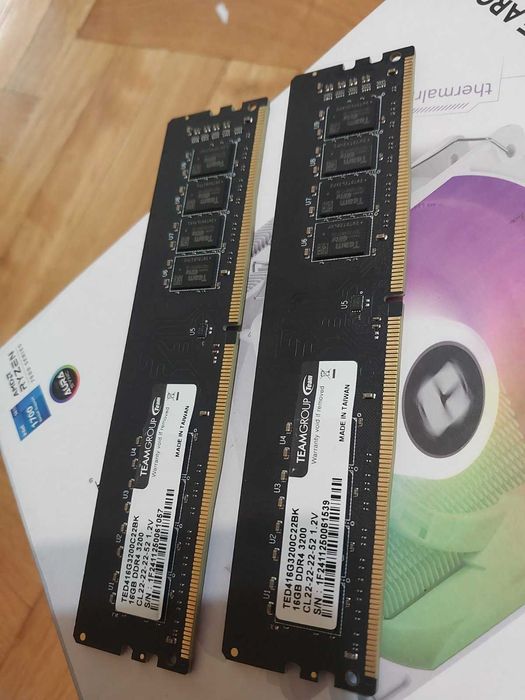 32GB DDR4 3200Mhz, CL22 - Teamgroup, Kingston  RAM памет
