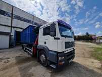 Camion MAN TGA 26.363 + GRAIFER (remorca+2 containere)