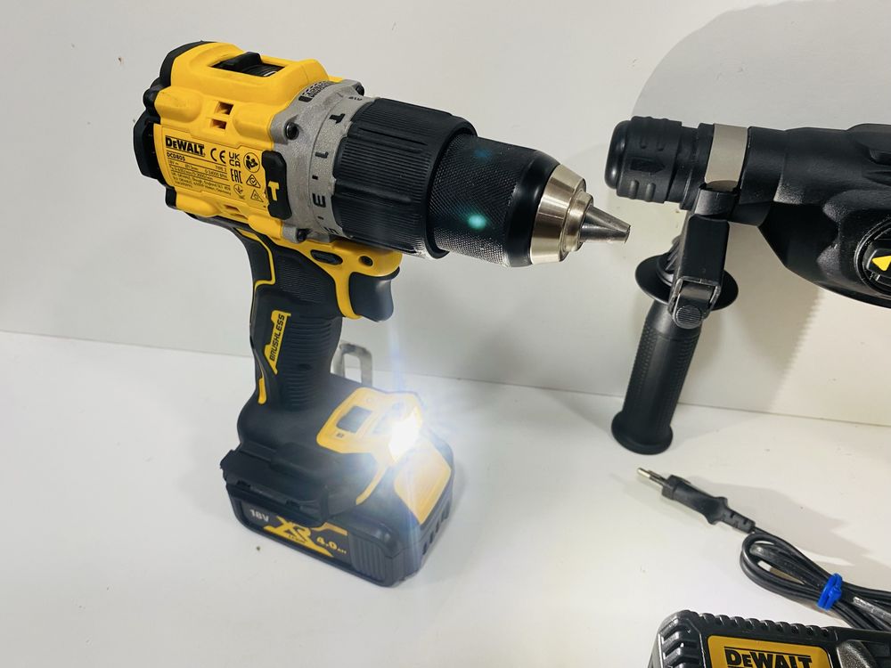 Dewalt filetanta si rotopercutor DCD 805 si DCH 133