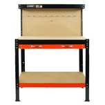 Banc de lucru cu panou si sertare 120 x 60 x 150 cm