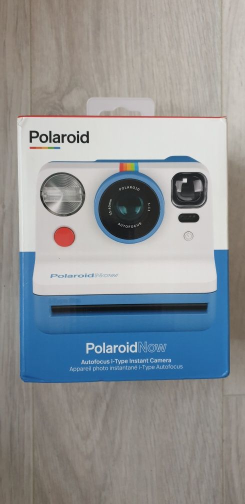 Aparat foto instant Polaroid Now i-Type Polaroid 600 Albastru 9030
