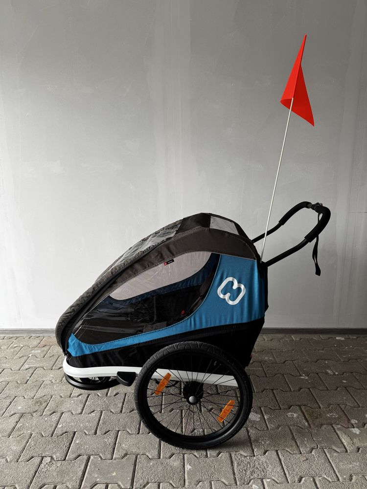 Remorca pentru bicicleta/ carucior pentru copii Hamax nou