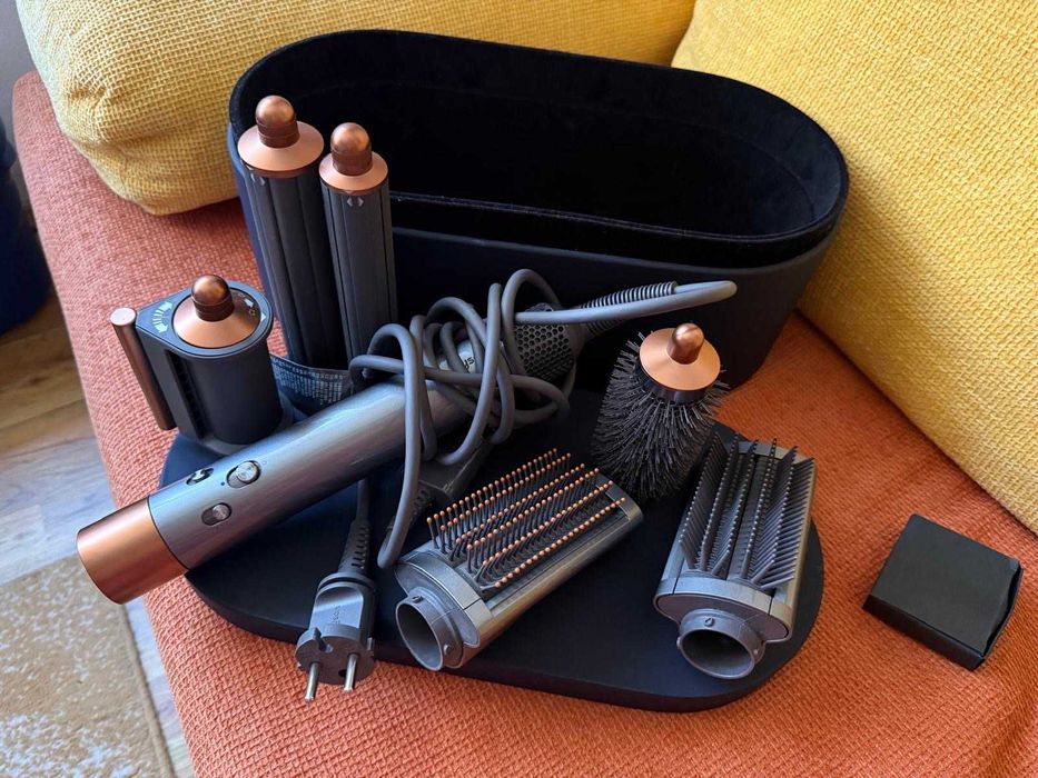 Vand Dyson Airwrap multi-styler Complete long (editie cupru-gri)