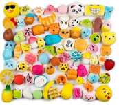 Jucarii Squishy de tip breloc cu revenire lenta la set de 20 bucati