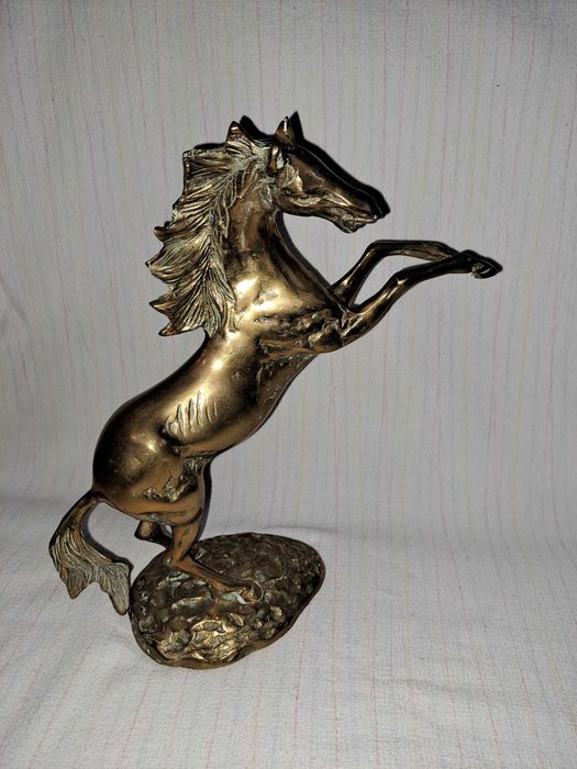 cal bronz statueta bronz 30 cm