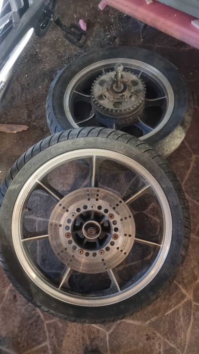 Кавазаки kawasaki джанти с гуми капли чопър