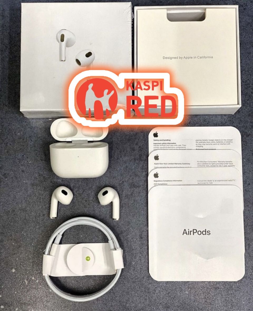 НОВИНКА Airpods 3 ПОДАРОК родным и близким. ДОСТАВКА