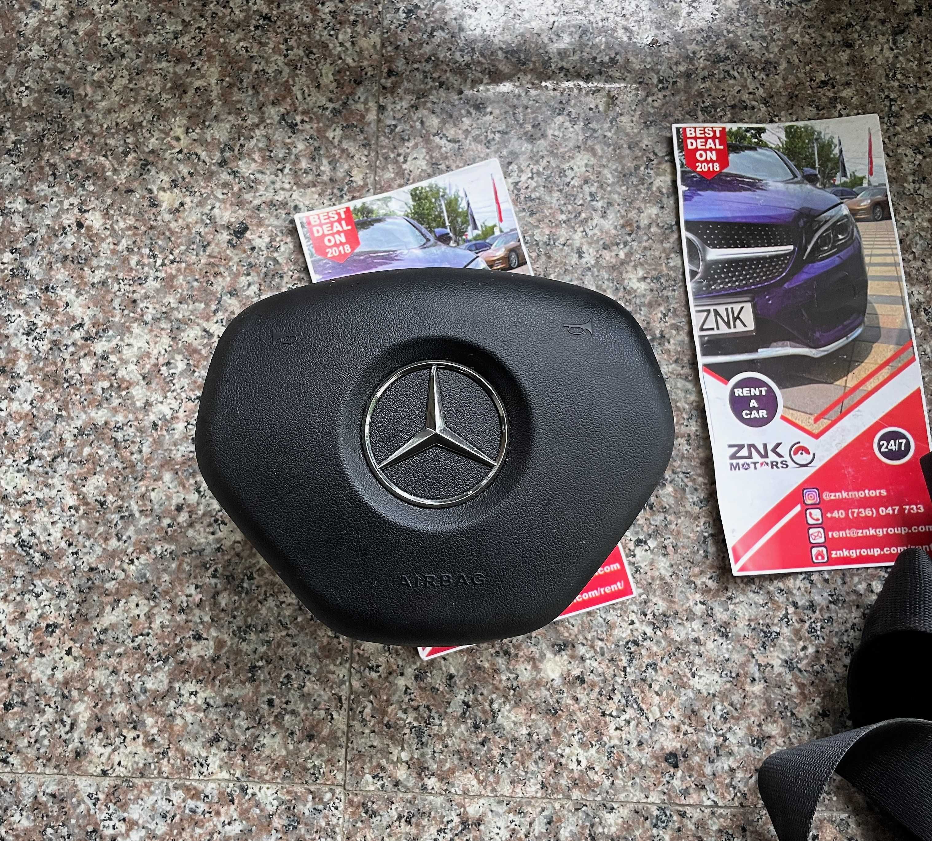 Mercedes Benz CLA - A w176 kit airbag volan - pasager - plansa de bord