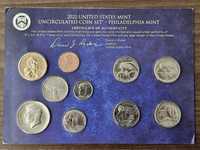 2022 US Mint UNC Coin Set - Philadelphia Mint