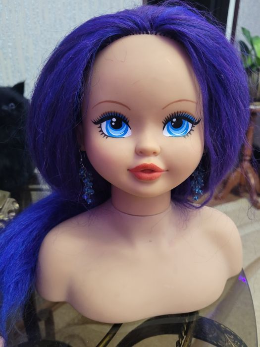 Продам голову куклы для причёсок