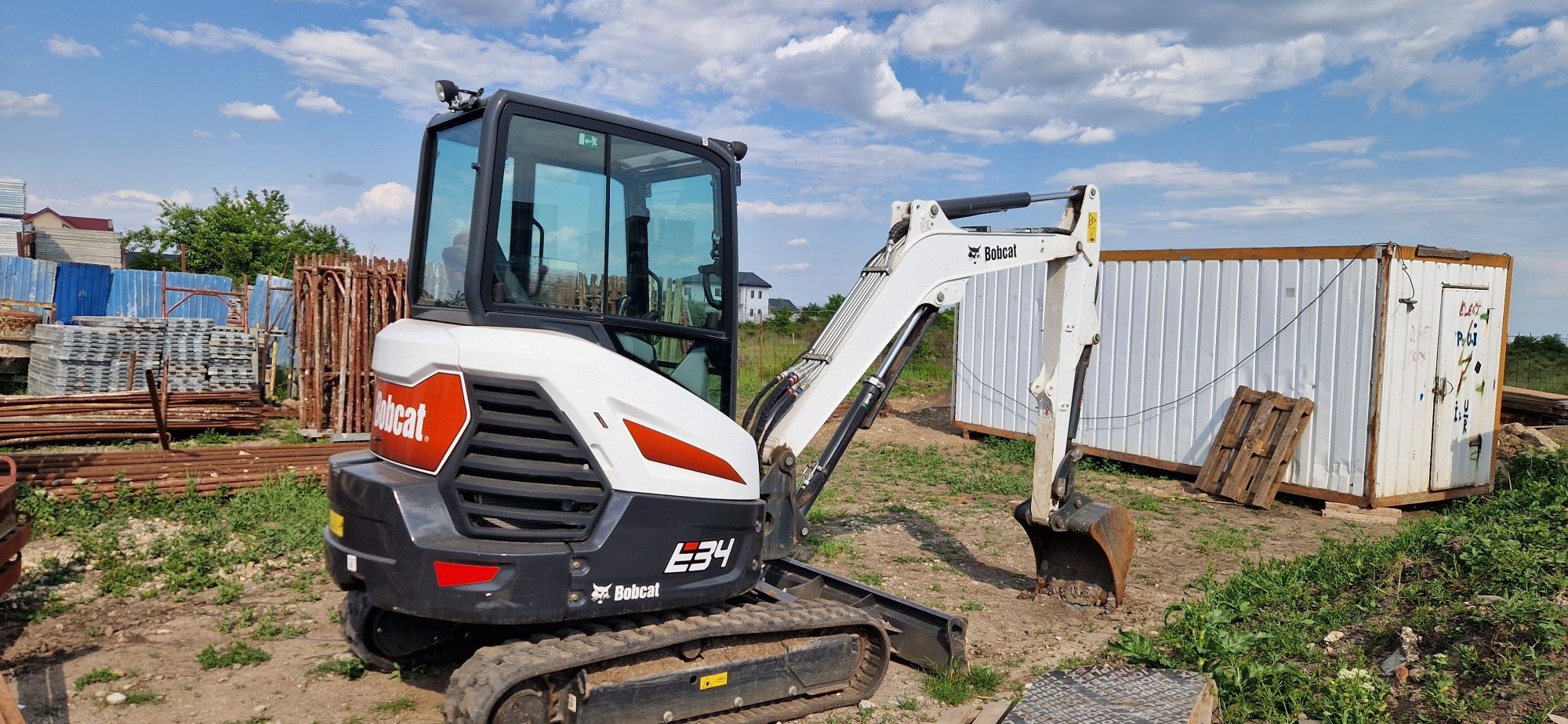 Miniexcavator Bobcat E34