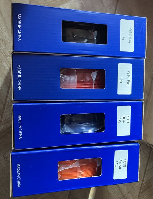 Vand filament PETG ,PLA + ,PLA ,Silk ,Dual/triple color imprimanta 3D