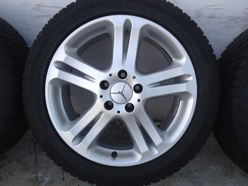 4бр. оригинални алуминиеви джанти за Мерцедес Е класа W211