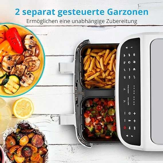 Фритюрник с горещ въздух Medion 8,7л, двоен