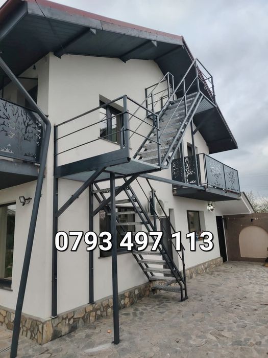 Scări metalice galvanizate la orice demisiune asiguram transport ori u