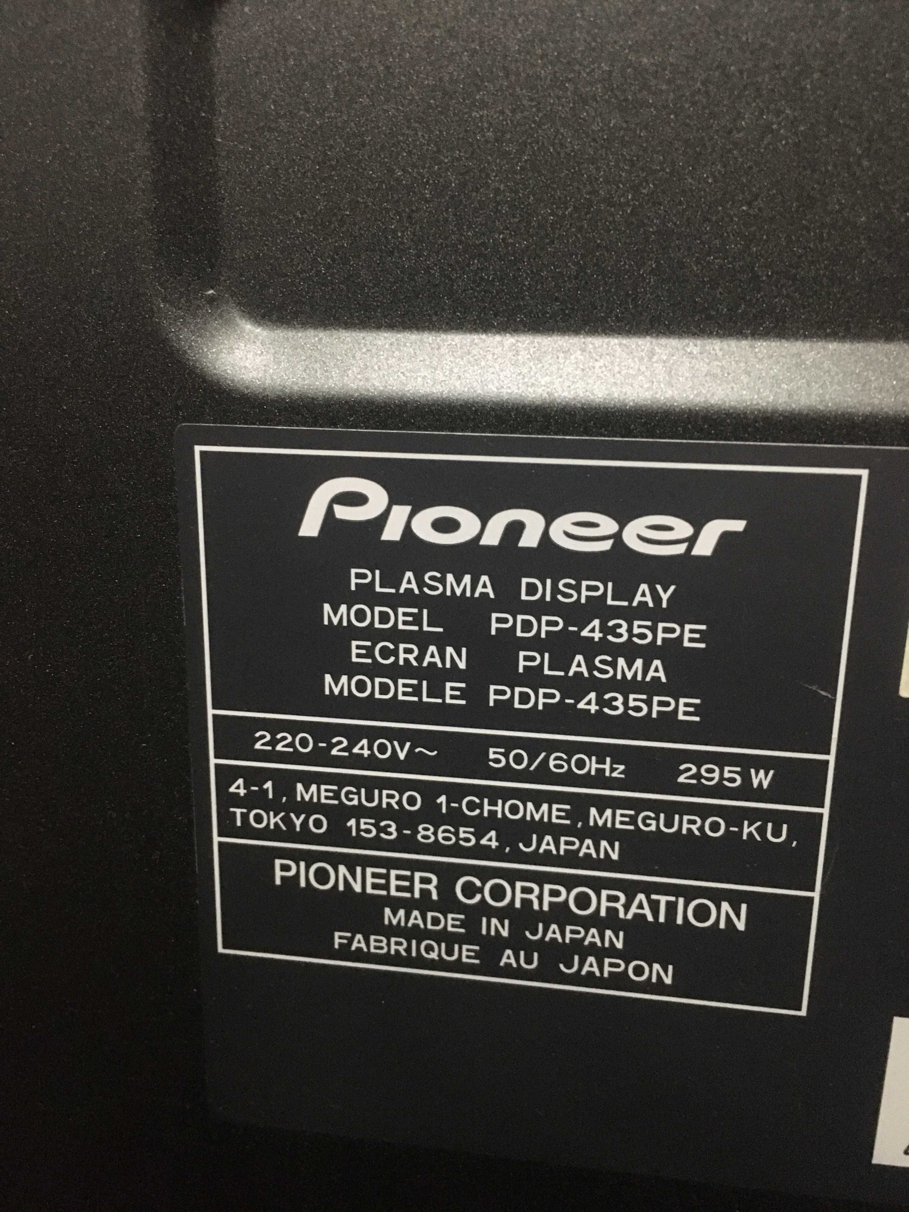 Мультимедийный тюнер  PIONEER PDP-435 PE (сделано в Японии)