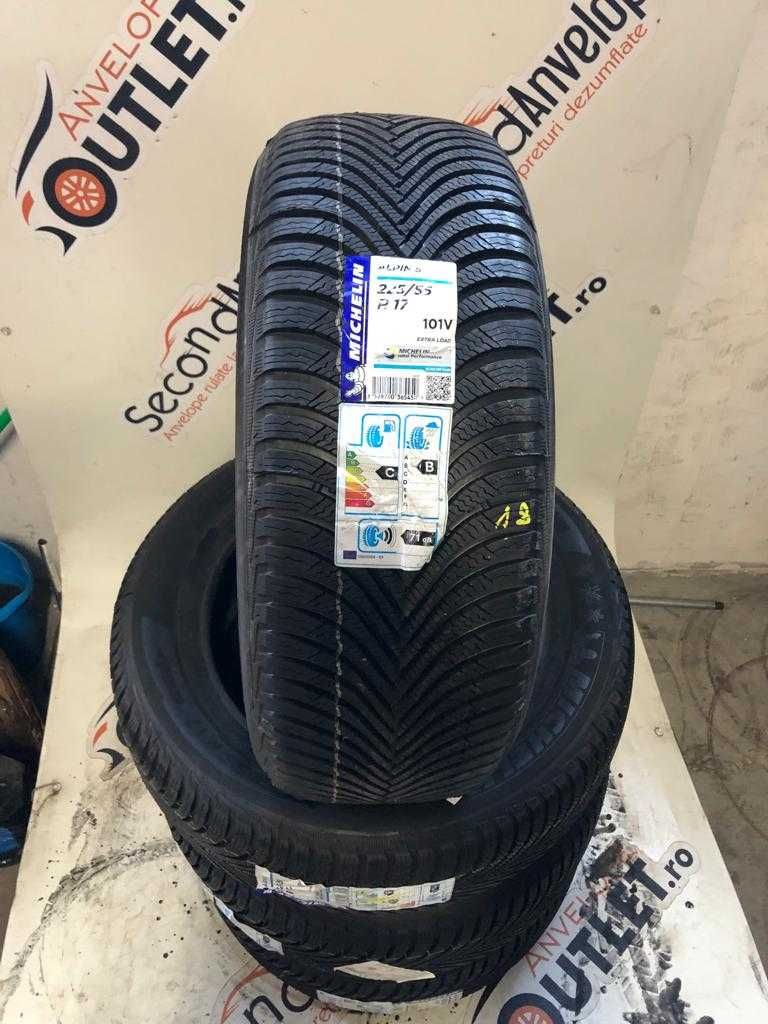 Super Anvelope Iarna Noi 4X 225/55 R17 Michelin DOT 2018