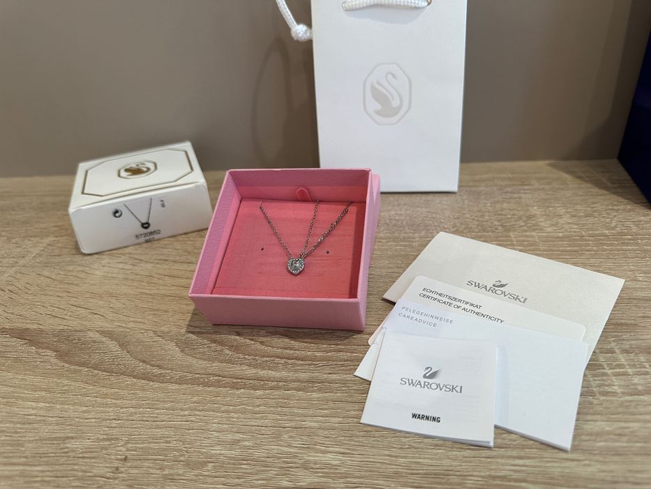 Colier Swarovski Ariana Grande angelic tennis inima