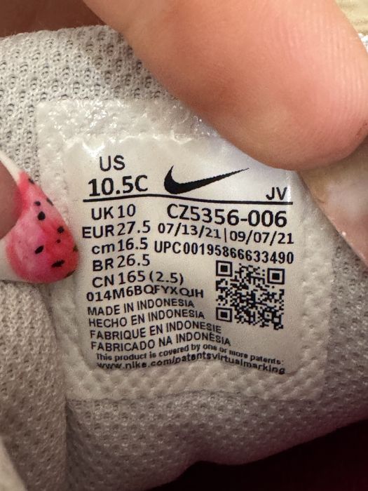 Детски оригинални маратонки NIKE AIR MAX SC! 27,5 н