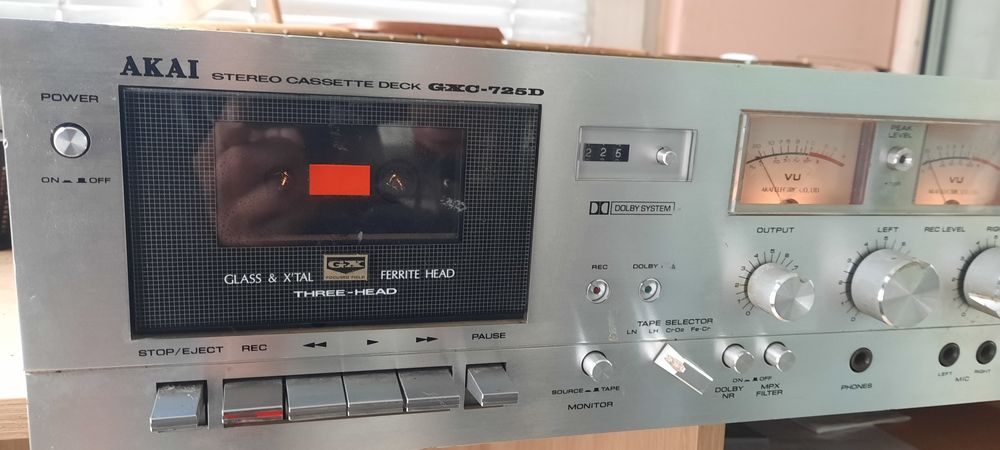 Akai GXC725D  Касетъчен Дек Три глави