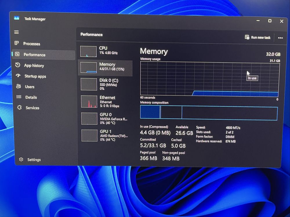 Vand PC Gaming Amd Ryzen 5 7600X RTX 4060