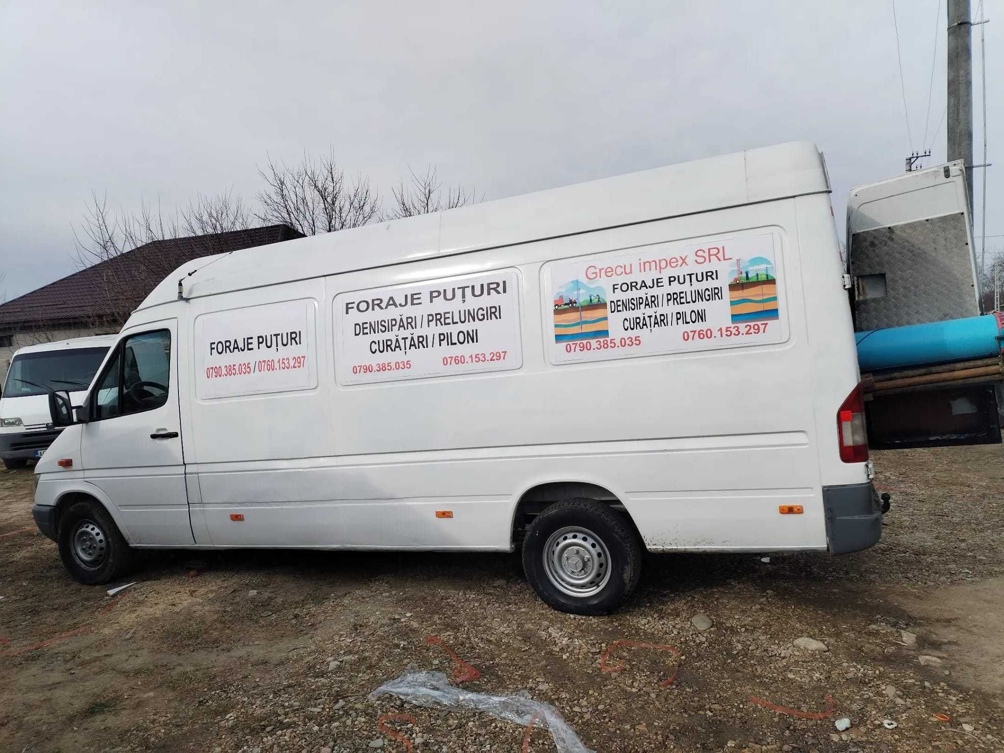 Foraje puțuri apă Brașov - Profesional, Rapid, Garanție inclusă