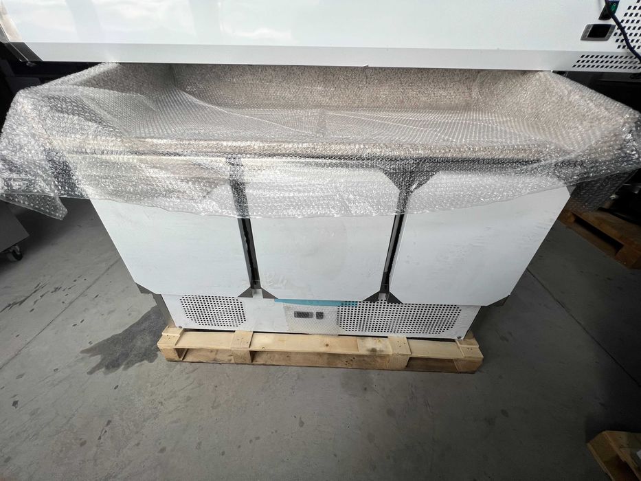 Хладилна пица маса с гранитен плот/Немска/Нова